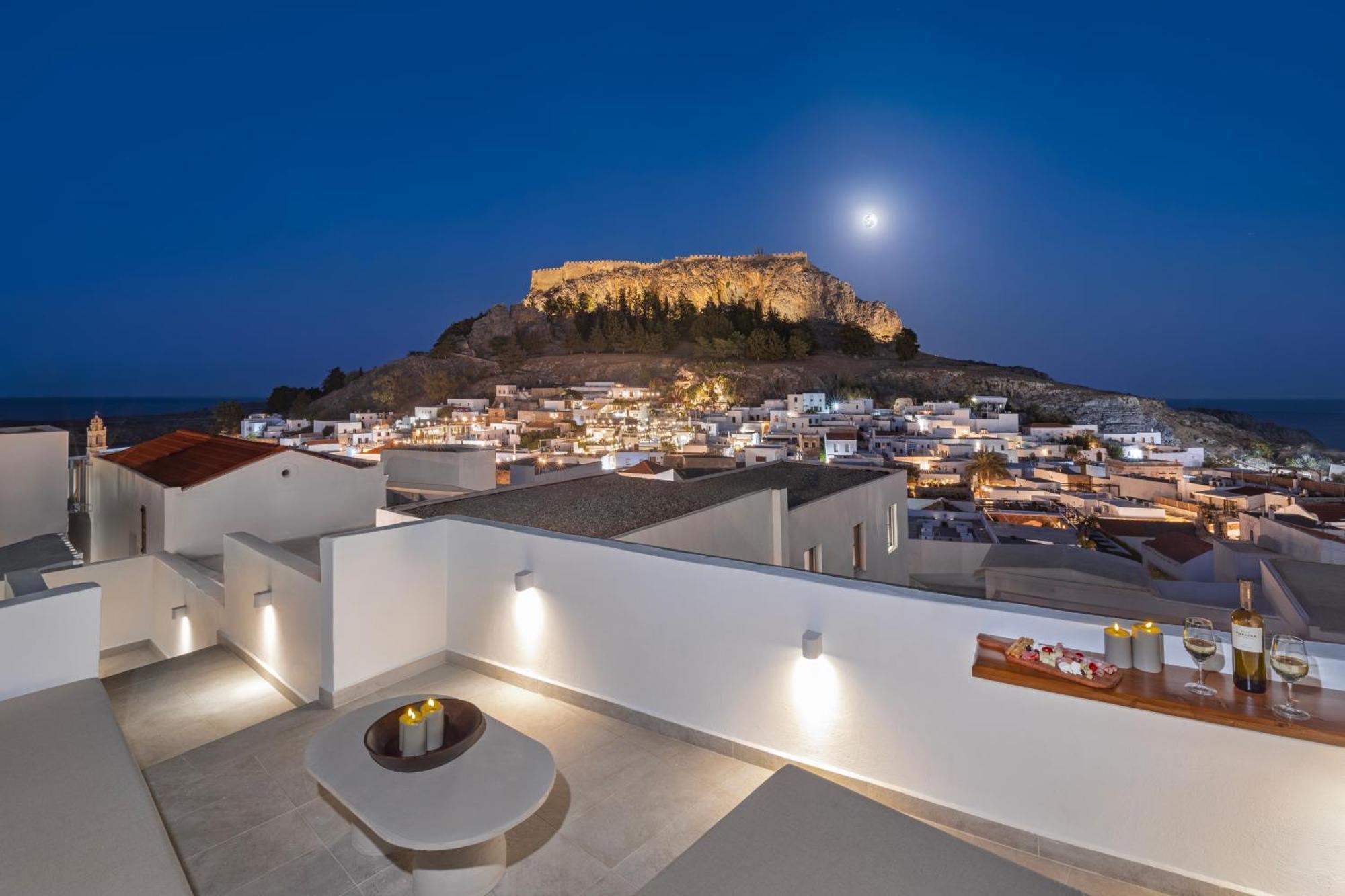 Noema Lindos - Athena Apartment Exterior foto